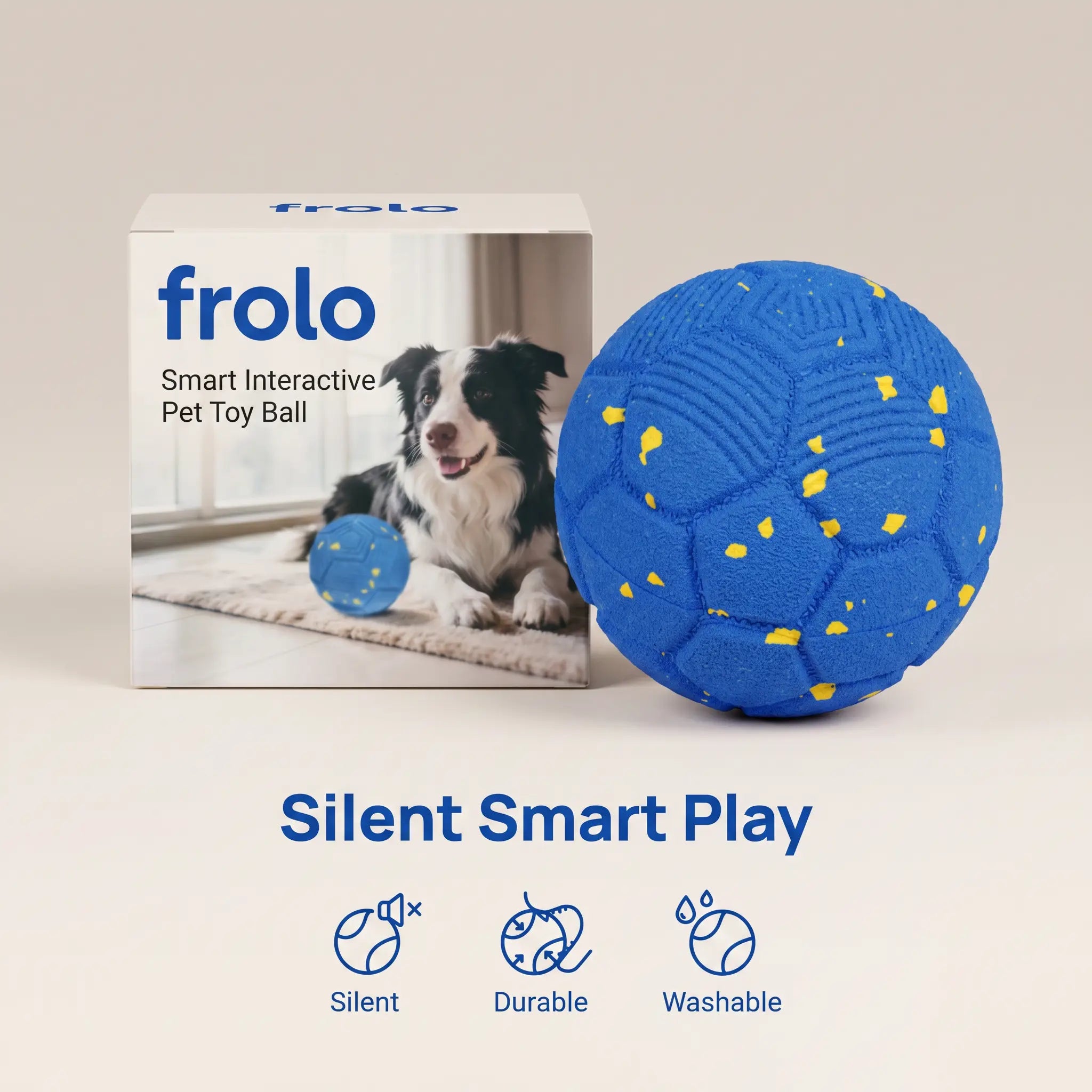 Frolo™ Self-Moving Pet Ball