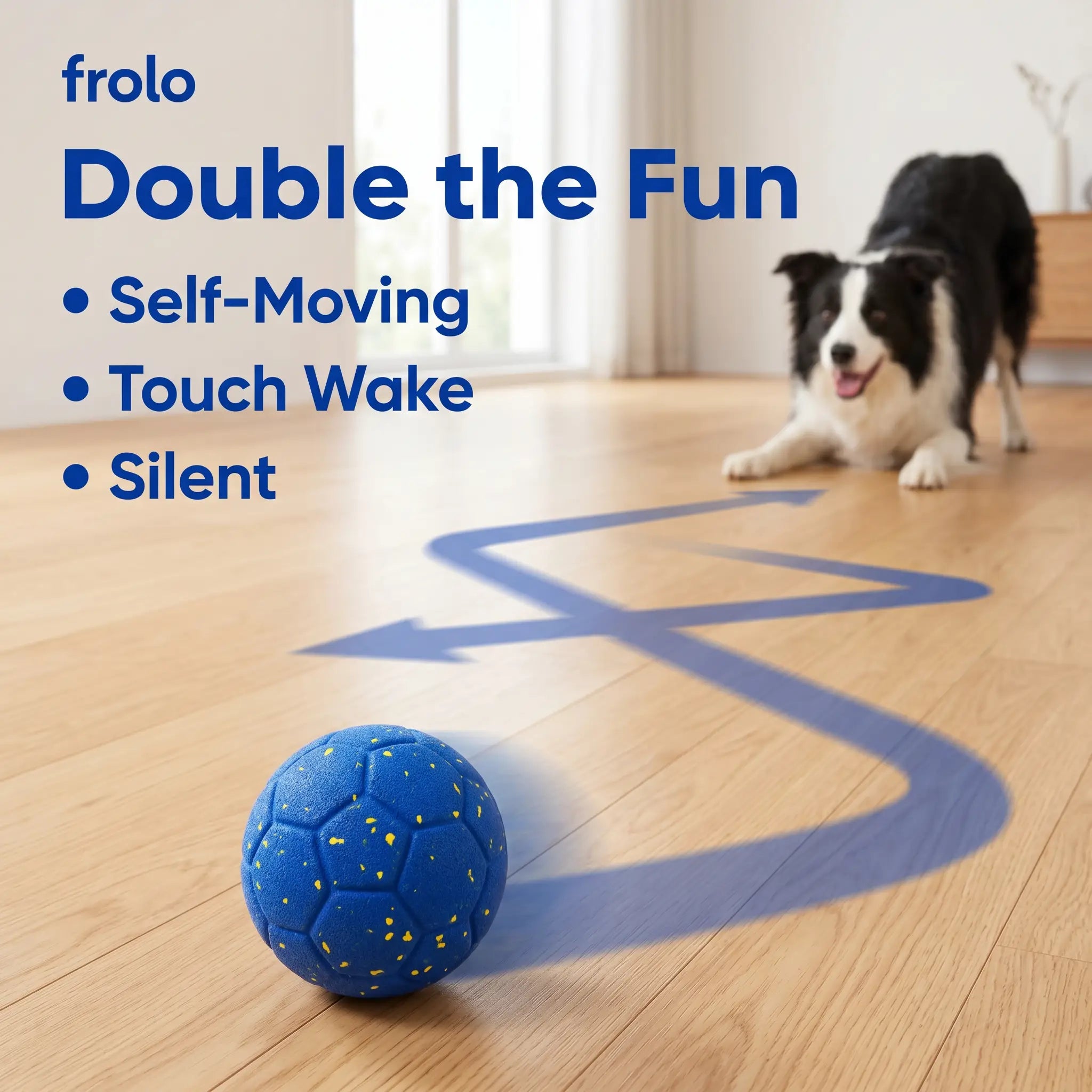 Frolo™ Self-Moving Pet Ball